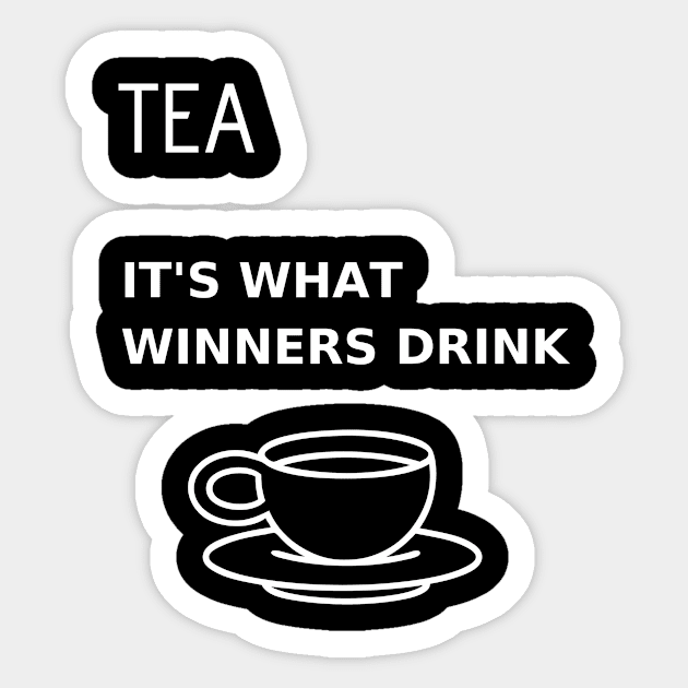 Best Gift Idea for Tea Lovers Sticker by MadArting1557